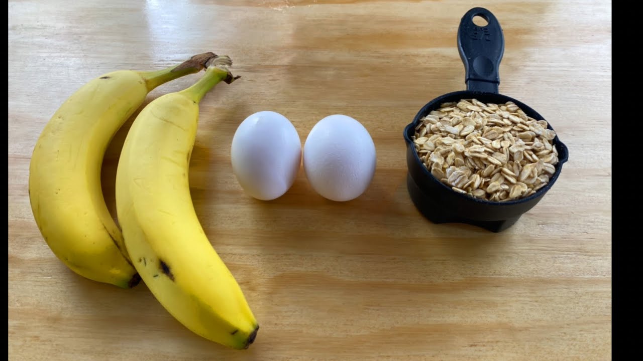 bizcocho de avena y plátano y chocolate microondas