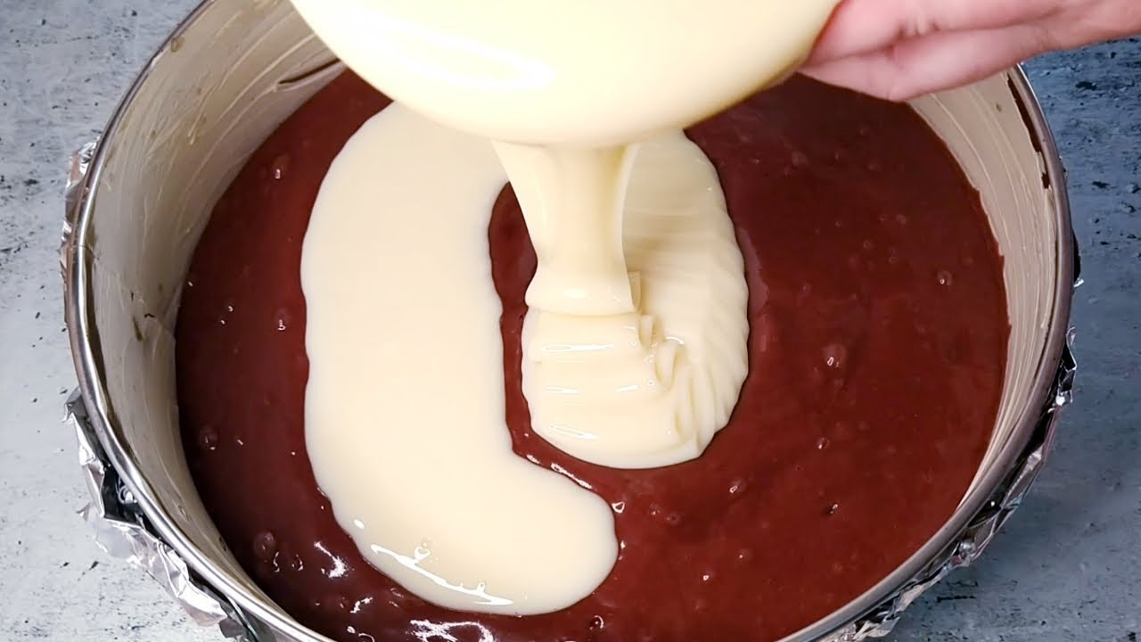 bizcocho de leche condensada y chocolate