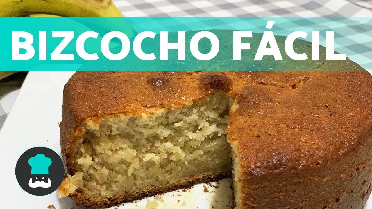 bizcocho de yogur con plátano y chocolate