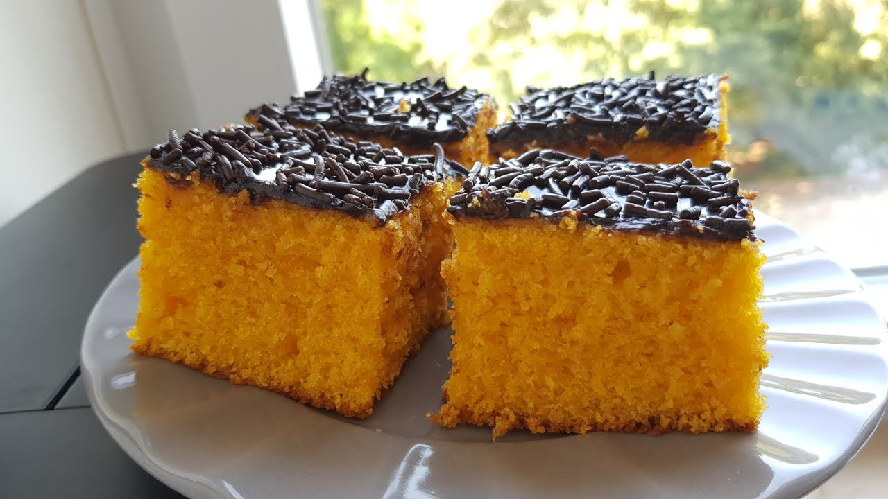 bizcocho de zanahoria y chocolate sencillo