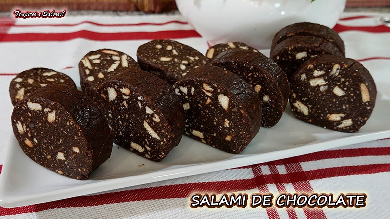 chorizo de chocolate y galletas maría