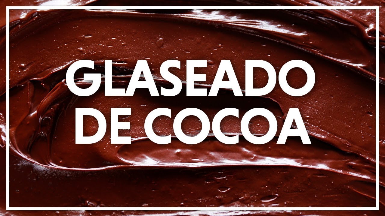 cómo hacer cobertura de chocolate con cacao puro