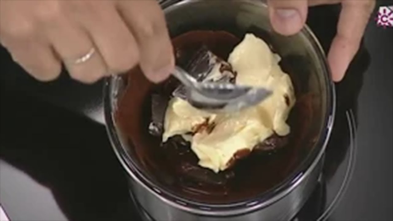 cuanto tarda en endurecer el chocolate derretido