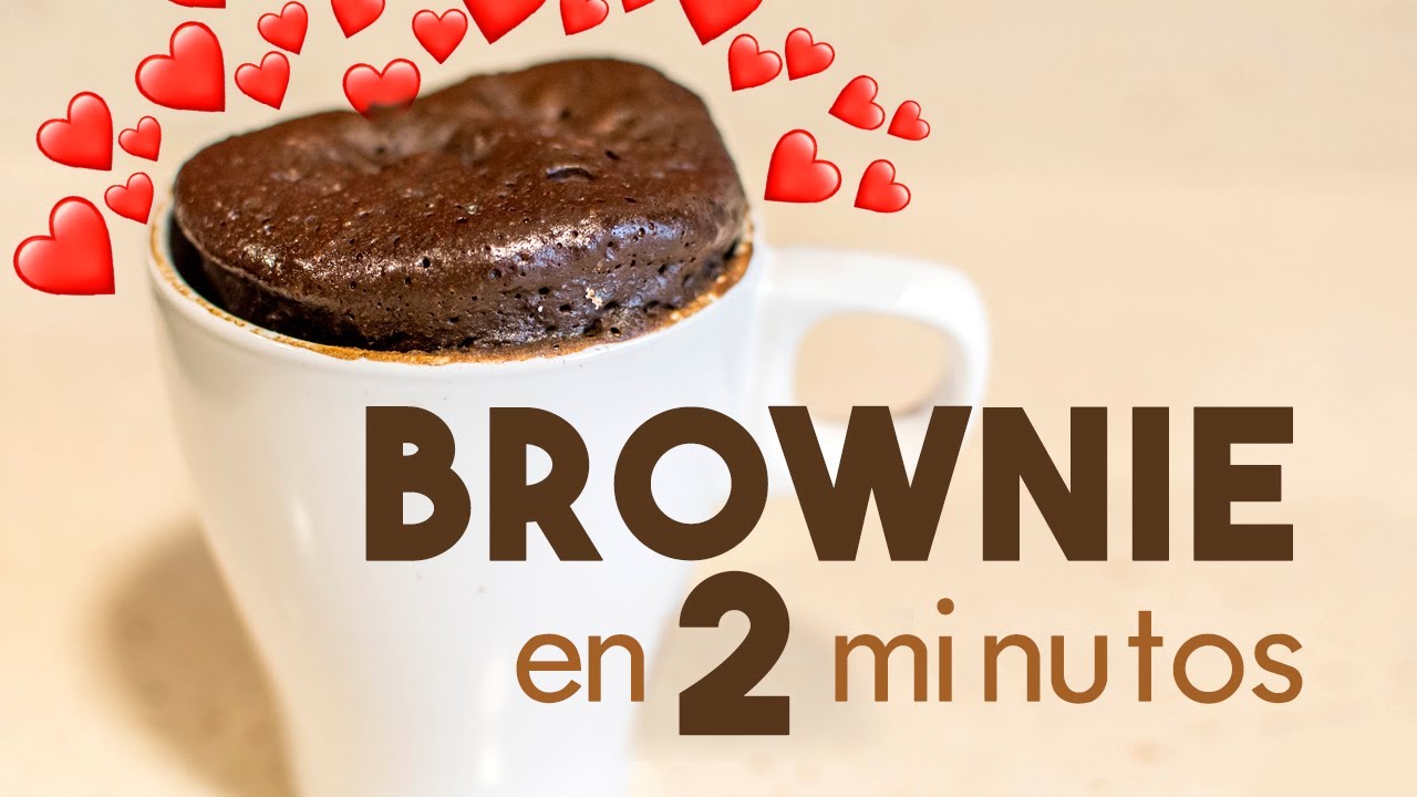 postres con chocolate a la taza
