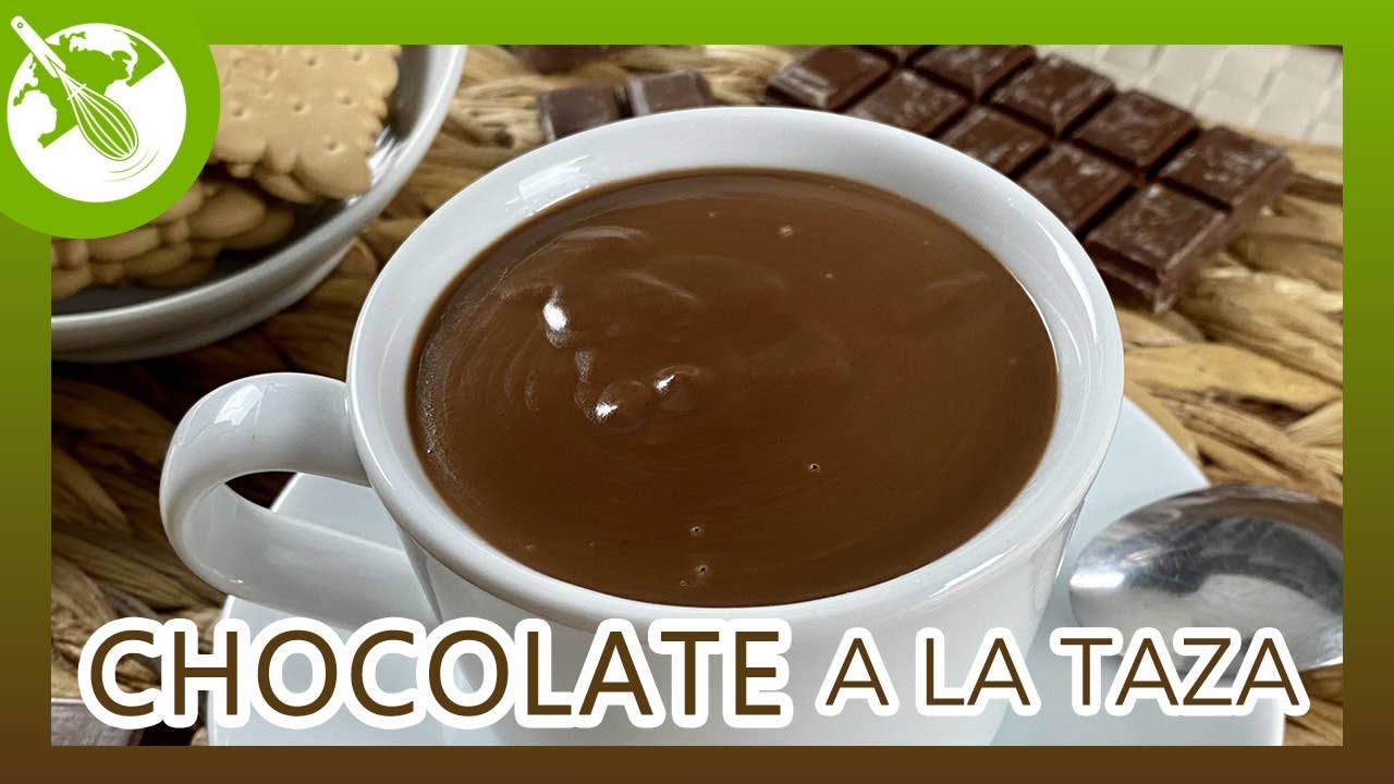 preparar chocolate a la taza con agua