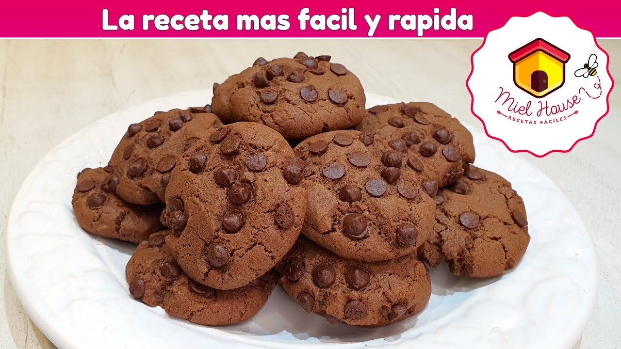recetas de galletas de chocolate fáciles y rápidas para niños
