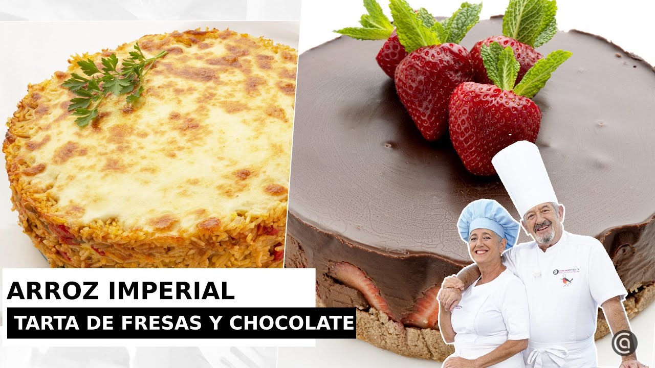 tarta de fresas y chocolate eva arguiñano