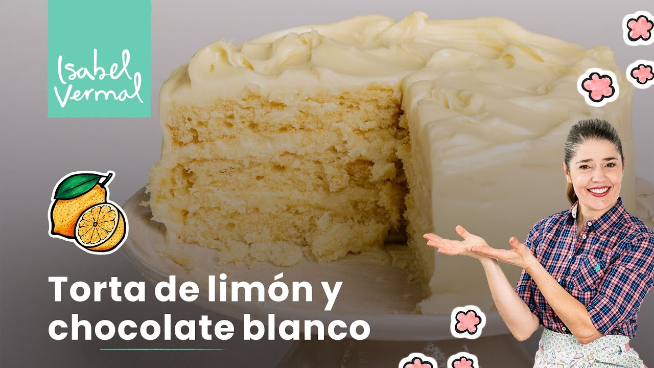 tarta de limon y chocolate blanco