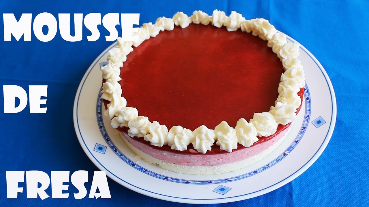 tarta de mus de chocolate blanco