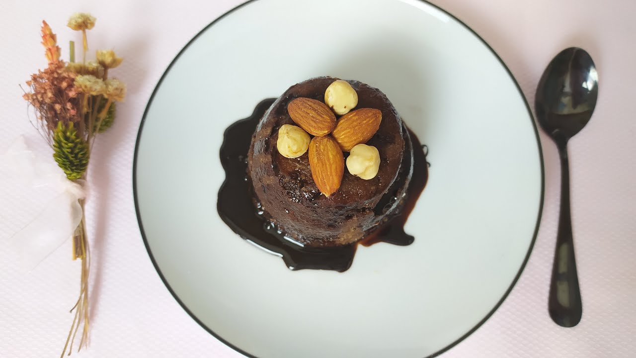 bizcocho de avena y cacao microondas