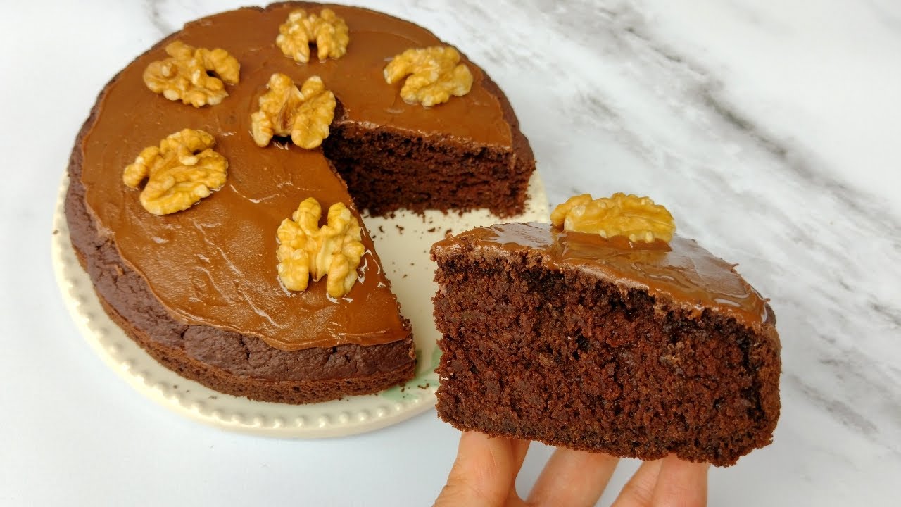 bizcocho de avena y chocolate saludable