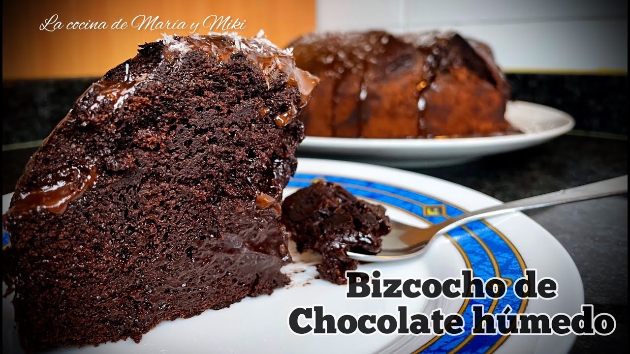 bizcocho de chocolate saludable en airfryer