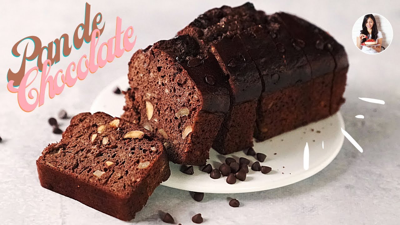 bizcocho de chocolate y nueces saludable