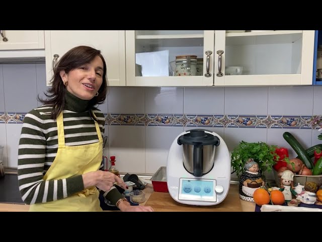 bizcocho de naranja con chocolate thermomix