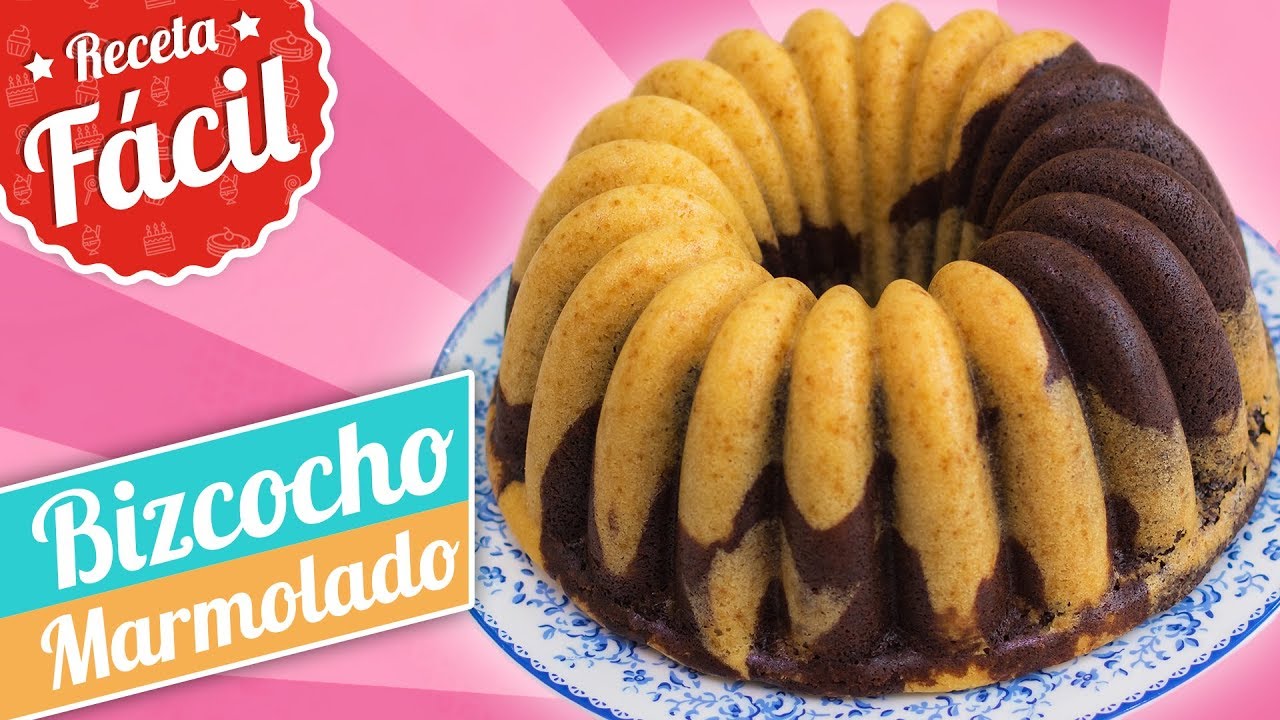 bizcocho de vainilla y chocolate