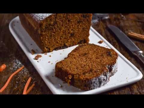 bizcocho de zanahoria y chocolate saludable