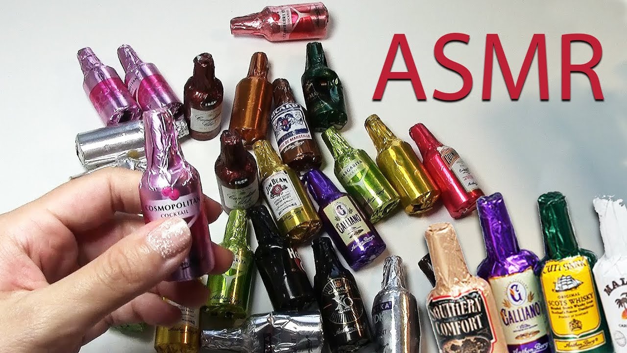 botellitas de chocolate rellenas de licor