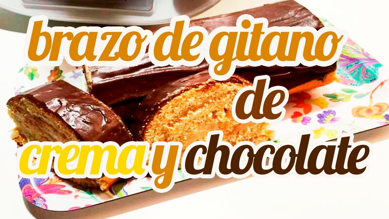 brazo de gitano de chocolate thermomix