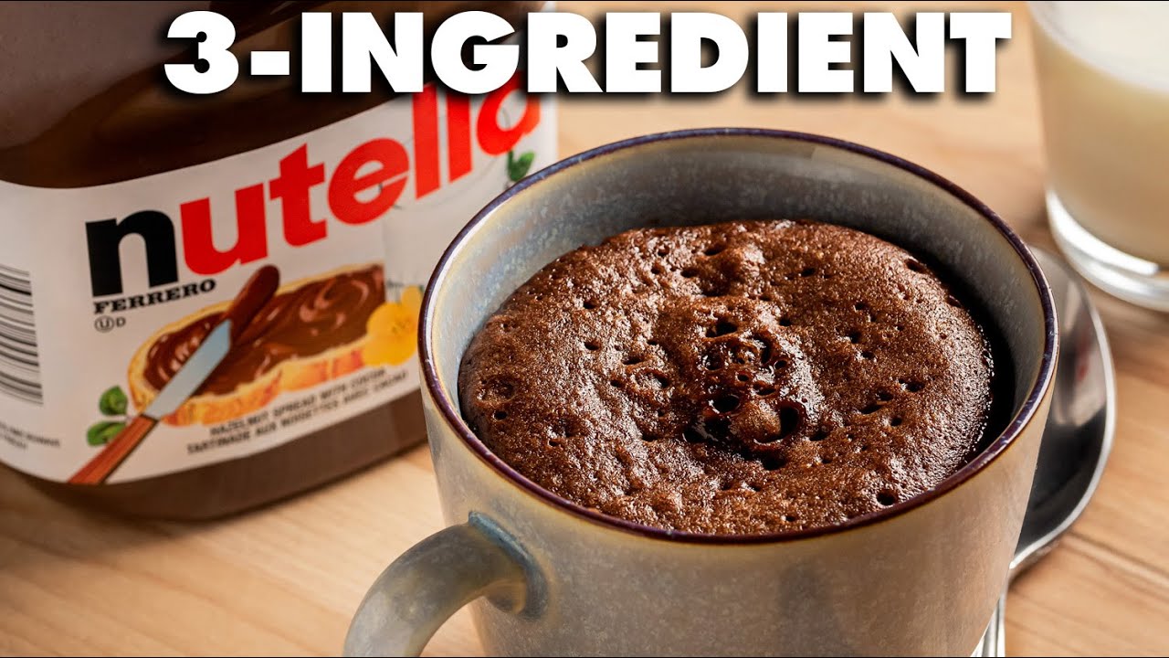brownie de nutella 3 ingredientes