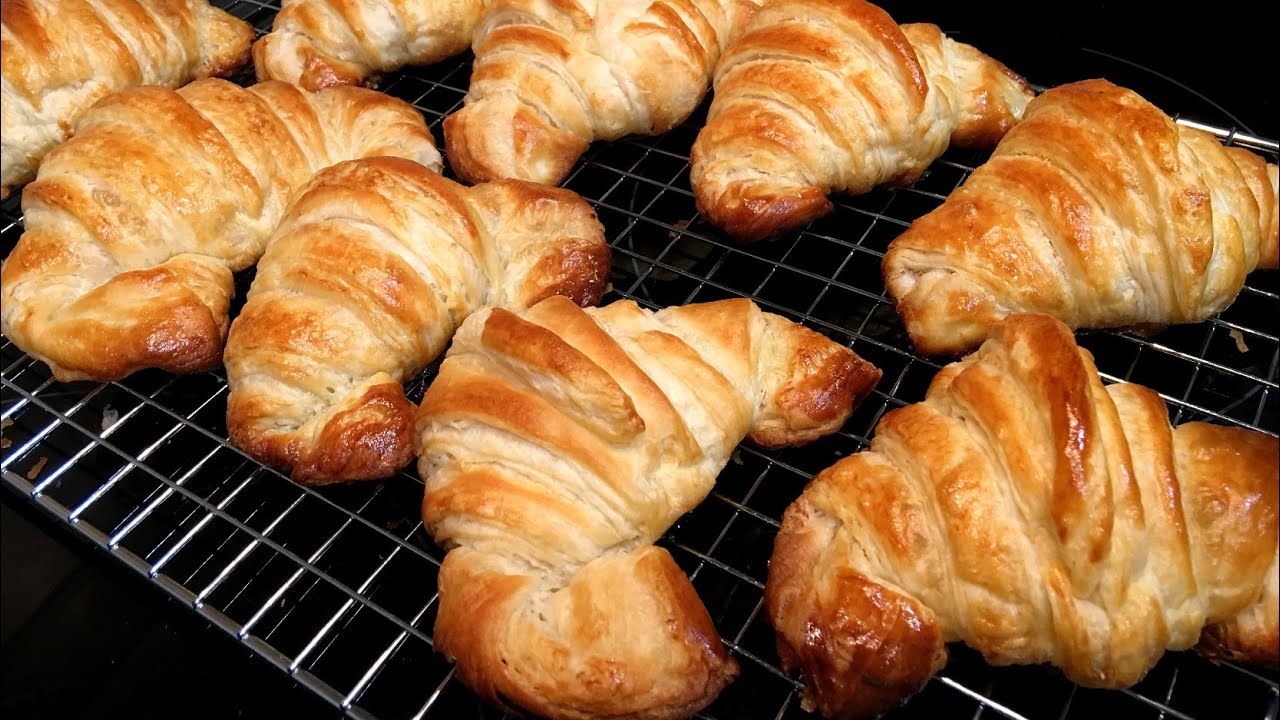 como hacer croissants de nutella