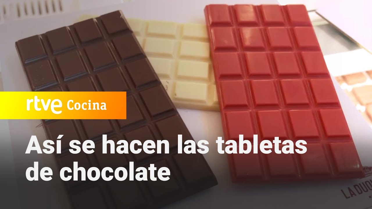 como hacer una tableta de chocolate