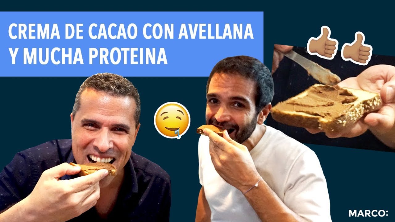 crema de cacao proteica