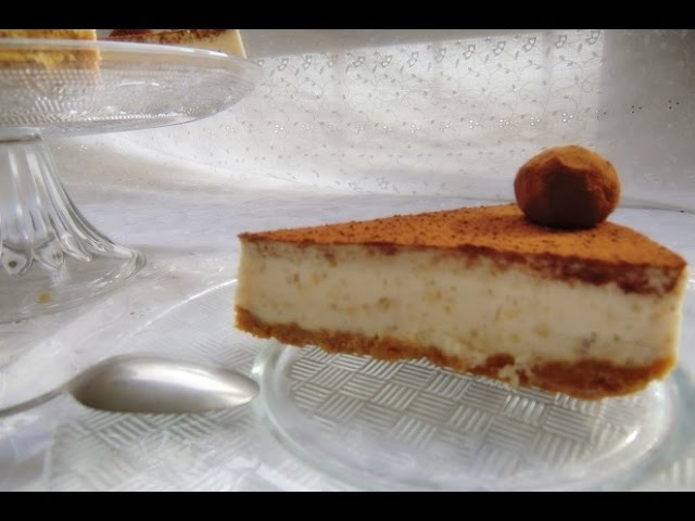 crema de castañas con mascarpone y cacao