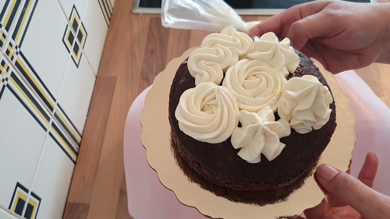 crema de mascarpone y chocolate para tartas