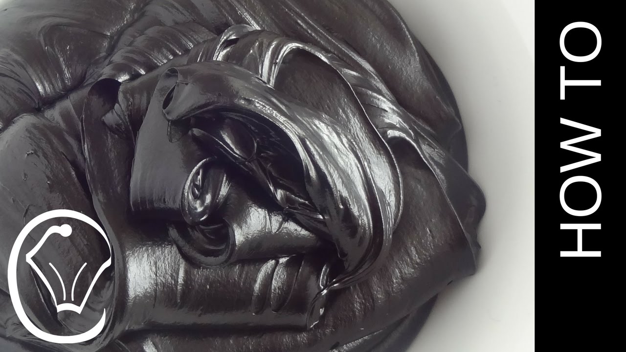 ganache de chocolate negro