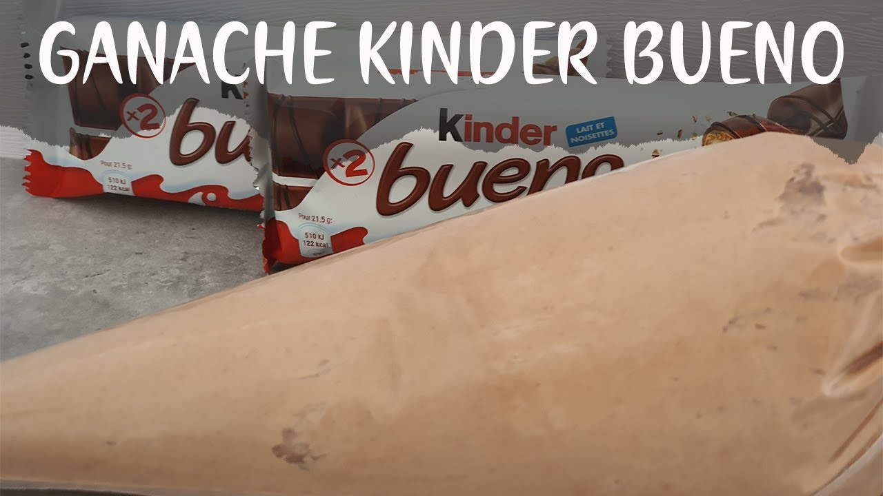 ganache de kinder bueno