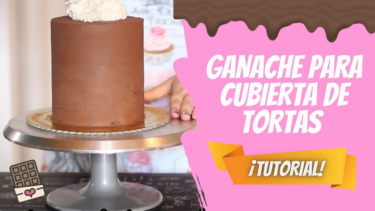 ganache para cubrir tartas
