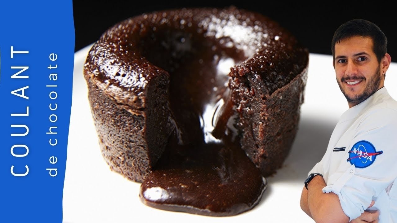 la mejor receta de coulant de chocolate