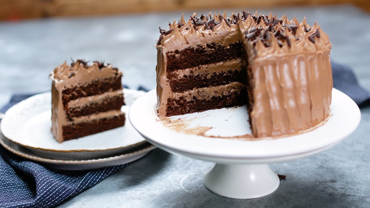 mus de chocolate para rellenar tartas
