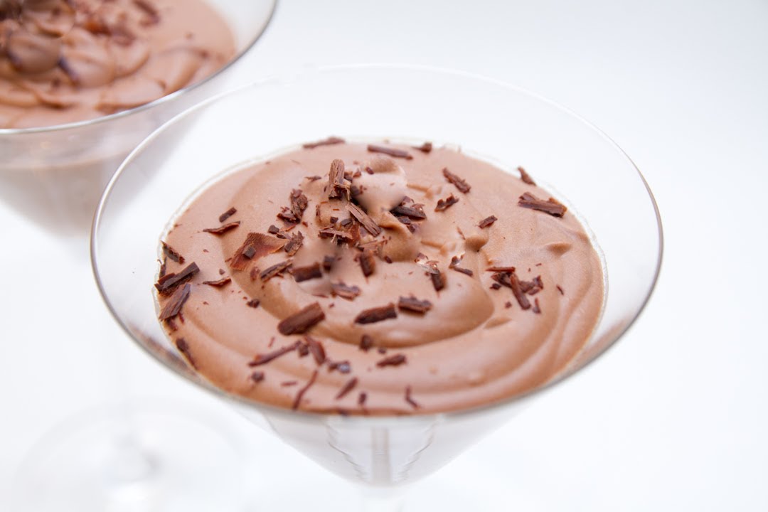 nata montada con cacao