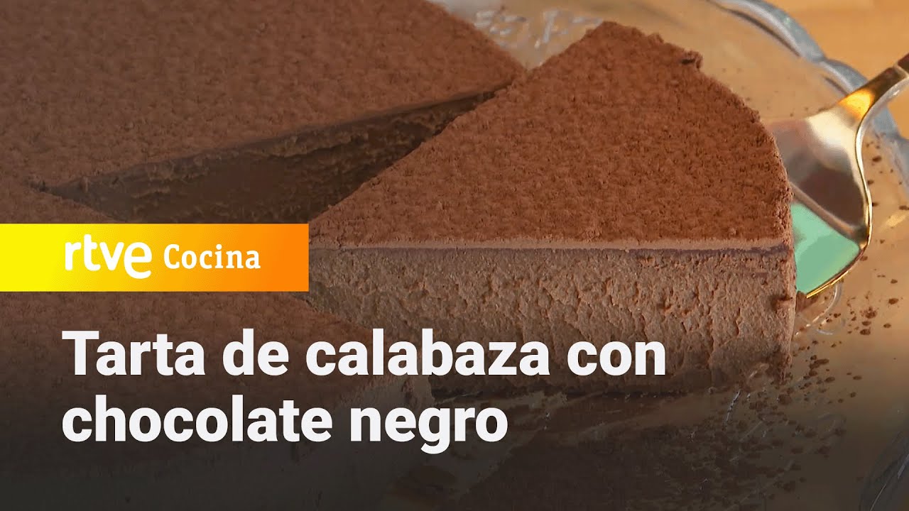 pastel de calabaza y chocolate masterchef