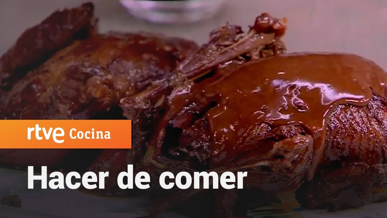 perdices con chocolate