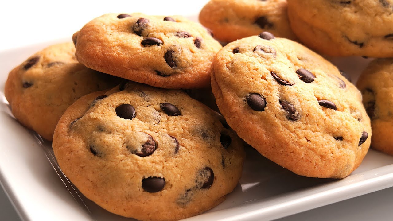 receta galletas con chips de chocolate