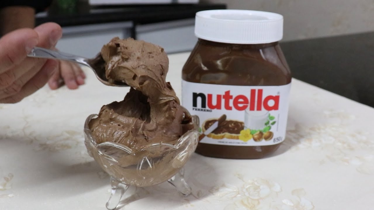 relleno de nutella para bizcocho