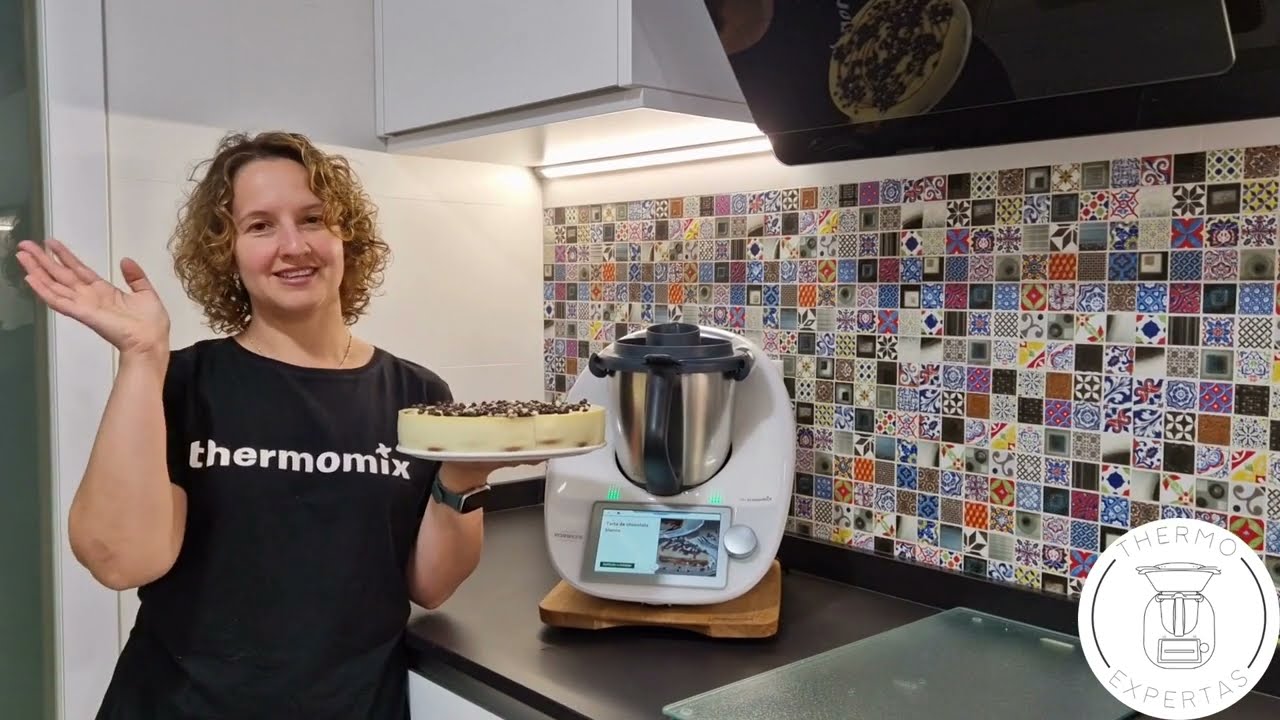 tarta de chocolate blanco thermomix velocidad cuchara