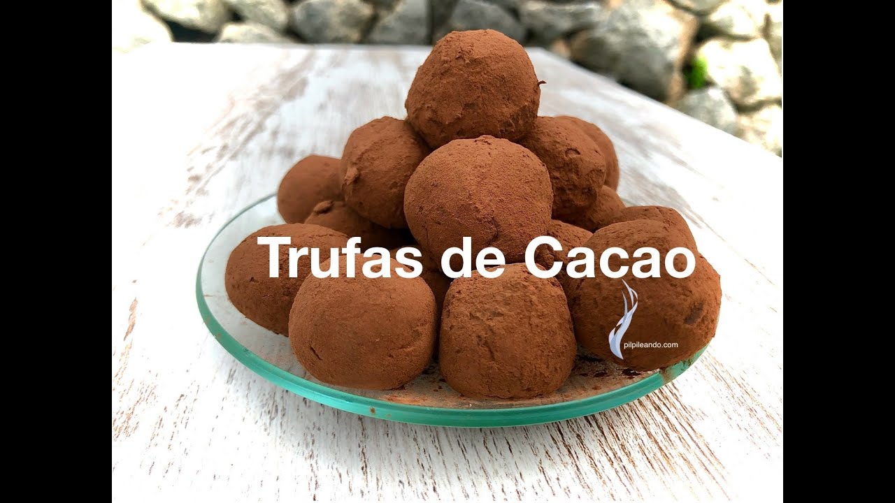 trufas de chocolate con licor receta original