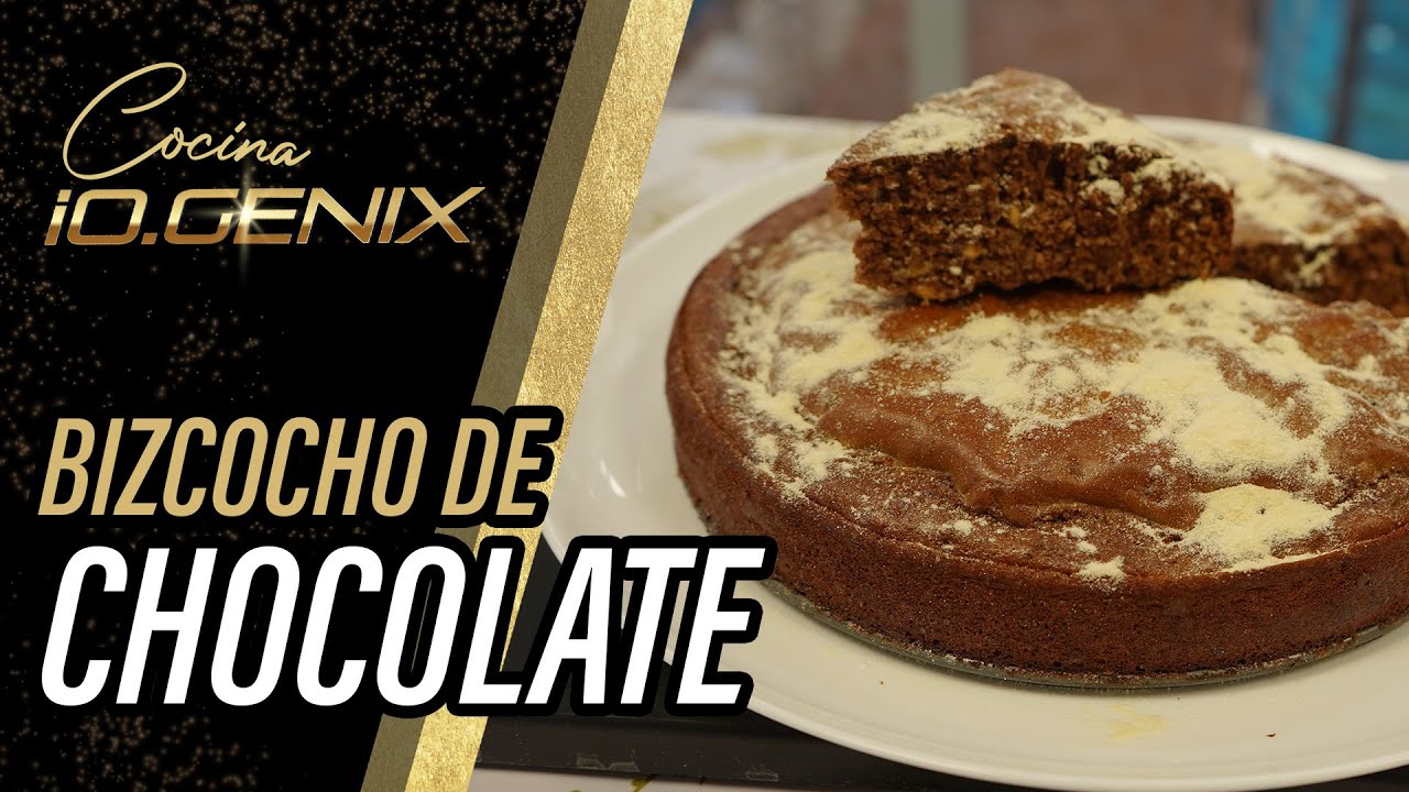 bizcocho proteico chocolate