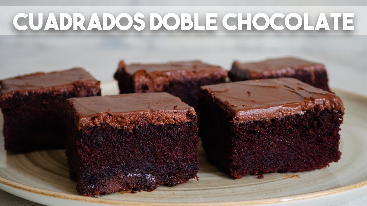 bizcochuelo sin huevo de chocolate