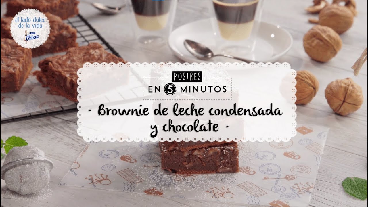 brownie chocolate con leche