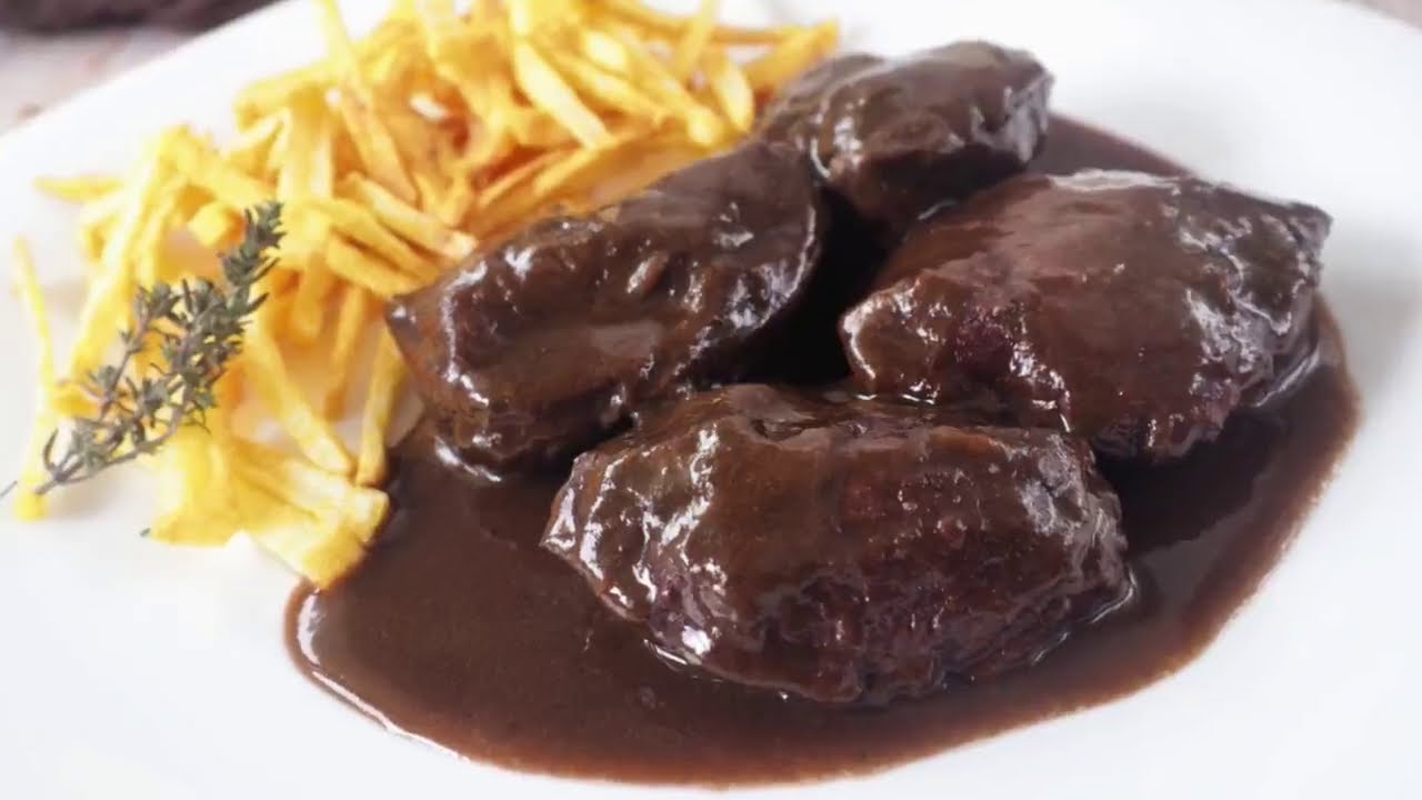 carrilleras de cerdo con chocolate