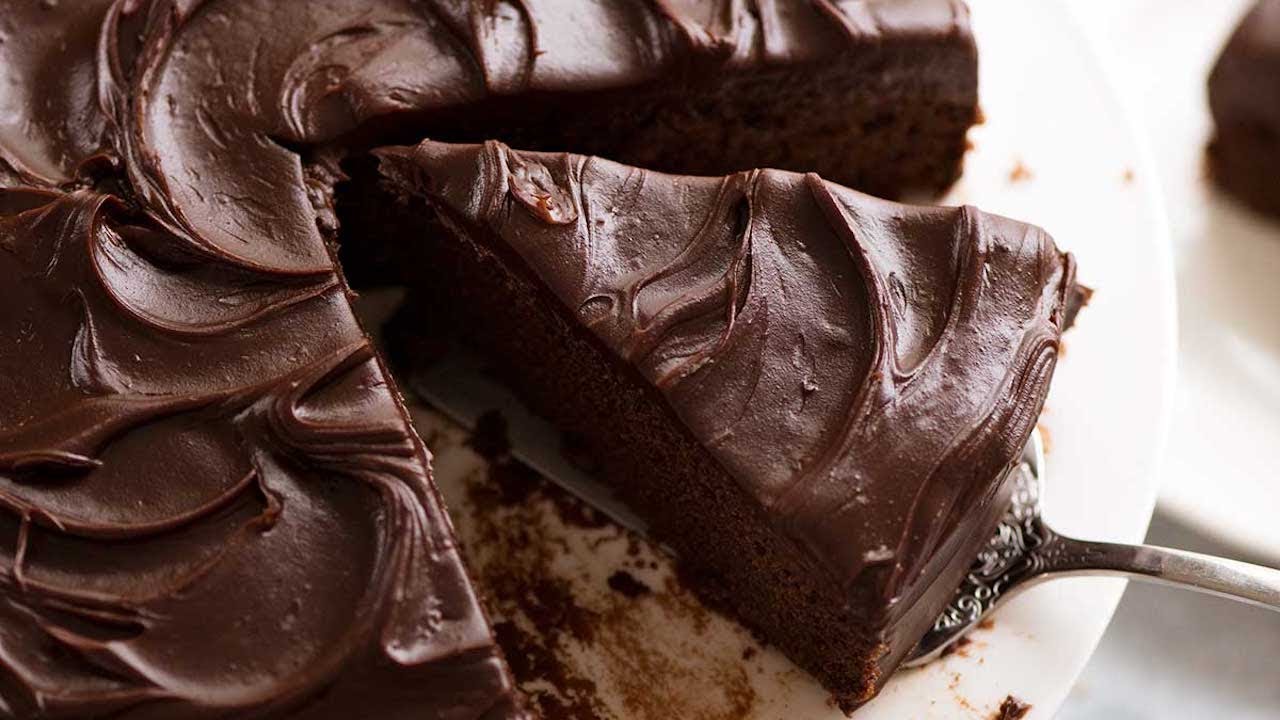 chocolate fudge gateau