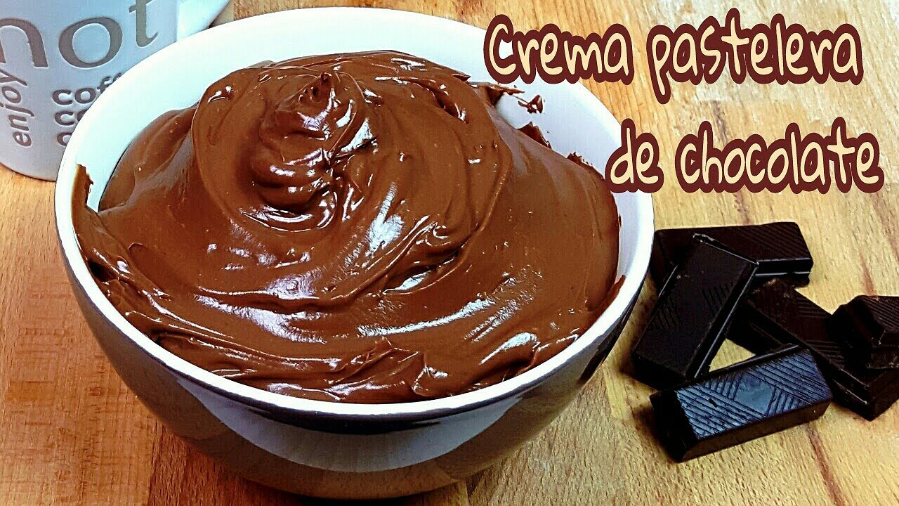 crema pastelera chocolate