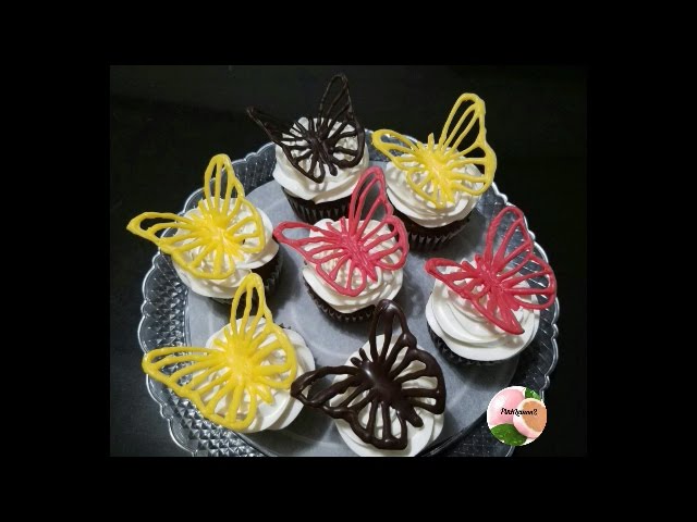 mariposas de chocolate