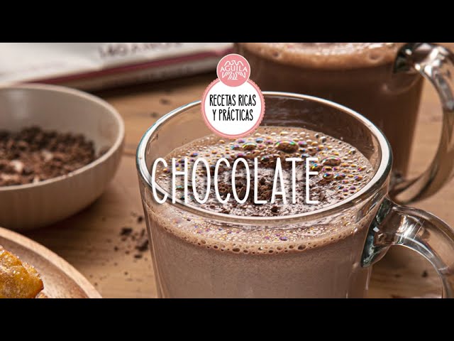 recetas con chocolate caliente